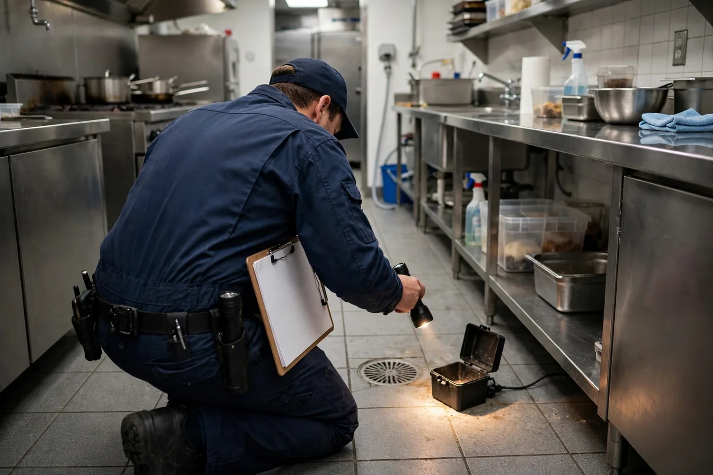 Commercial Pest Control — professional pest work